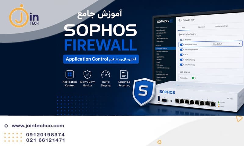 Application Control در فایروال سوفوس