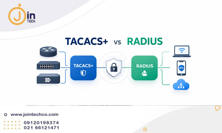 تفاوت +TACACS و RADIUS